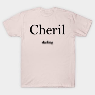 Cheril Name meaning T-Shirt